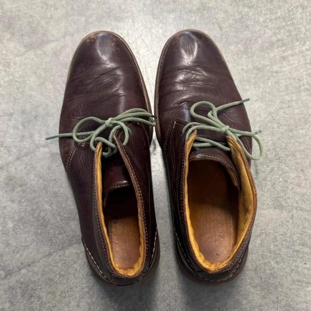 10.5 Mens Brown Sperry Chelsea Boot Earthtone Preppy Old Money Nautical